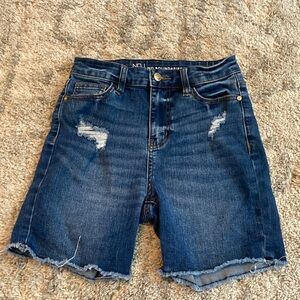 No Boundaries High Rise Jean Shorts